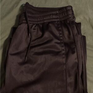 Nike Men's Black Satin Joggers